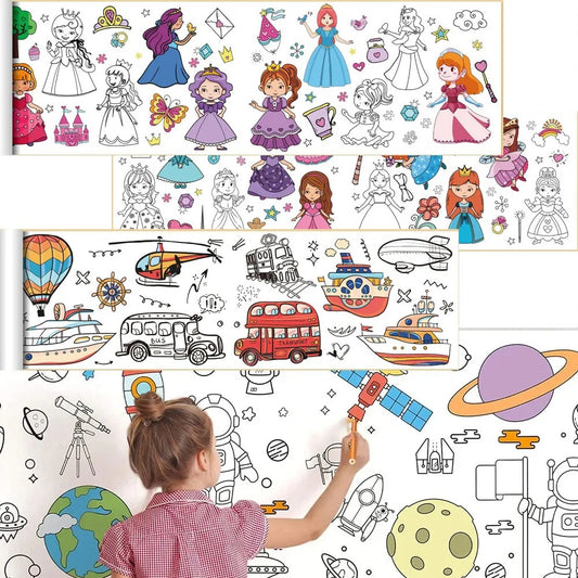 Rouleau Papier à Colorier